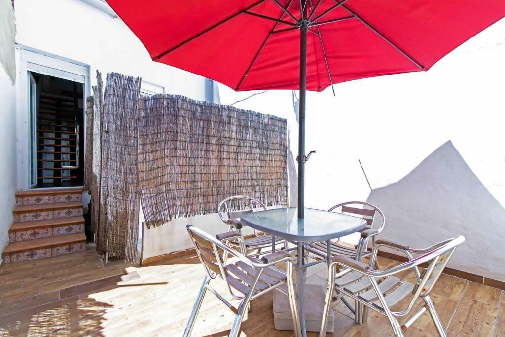 발렌시아 Acogedor Duplex Con Terraza Interior En La Playa 아파트 외부 사진